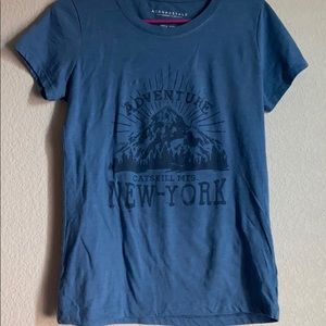 Comfy casual blue t-shirt